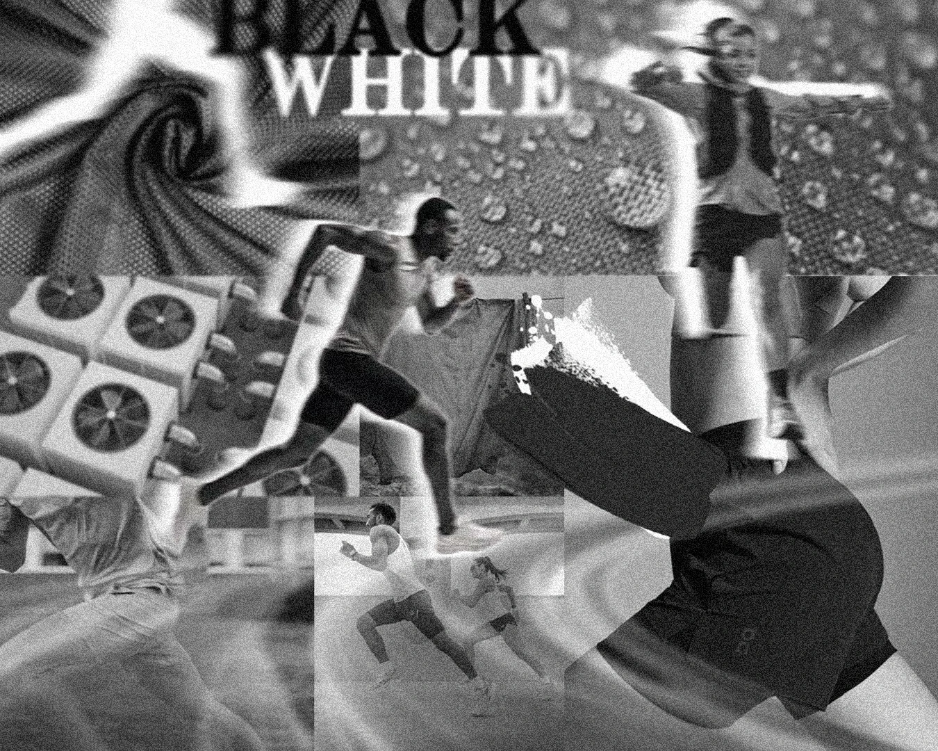 Running apparel project moodboard
